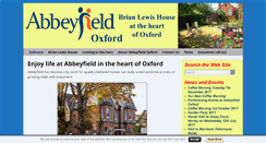 Desktop Screenshot of abbeyfieldoxford.org